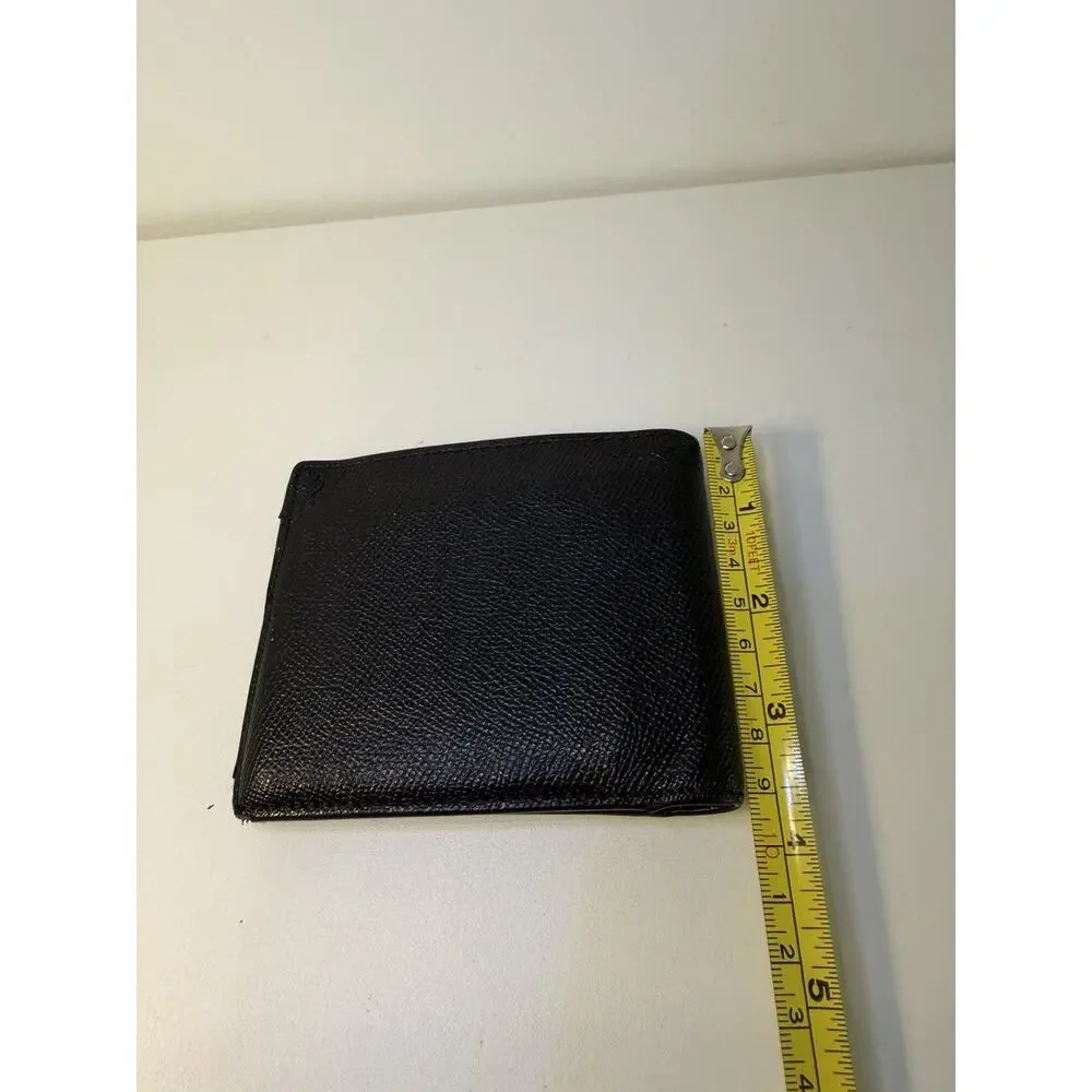 Coach black bifold
